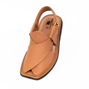 Peshawar Zalmi Chappal with Mustard Doted