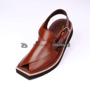Handmade Mustard Charsadda Kaptaan Chappal