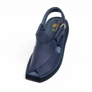 Kaptaan Chappal Blue Doted