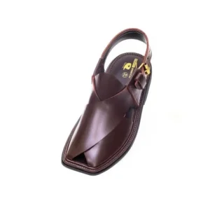 Handmade Brown Charsadda Chappal