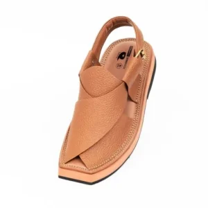 Kaptaan Chappal with Mustard Doted