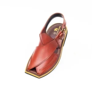 Handmade Mustard Charsadda Chappal