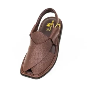Peshawar Zalmi Chappal with Brown Doted