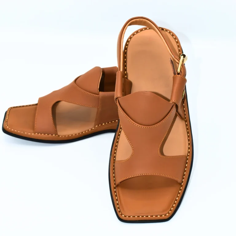 Maulana KhanZeb Panjedar Chappal (Mustard)