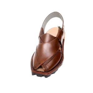 Mustard Norozi Chappal with China Cut Shape