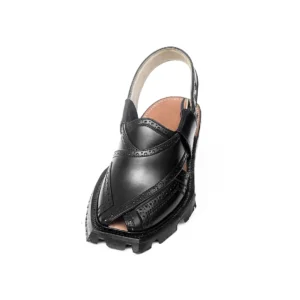 Handmade Brock Quetta Shikari Leather Chappal