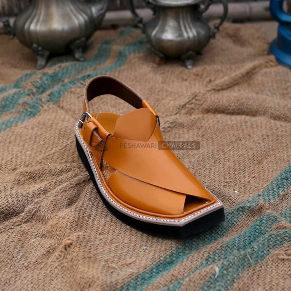 Handmade Charsadda Kaptaan Chappal - Image 5