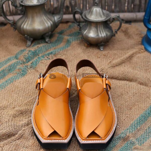 Handmade Charsadda Kaptaan Chappal - Image 7
