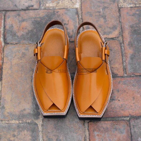 Handmade Charsadda Kaptaan Chappal - Image 8